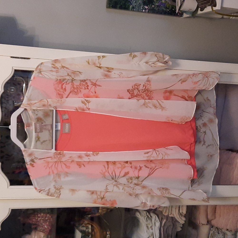 Chico's Tank & Sheer Jacket size 0